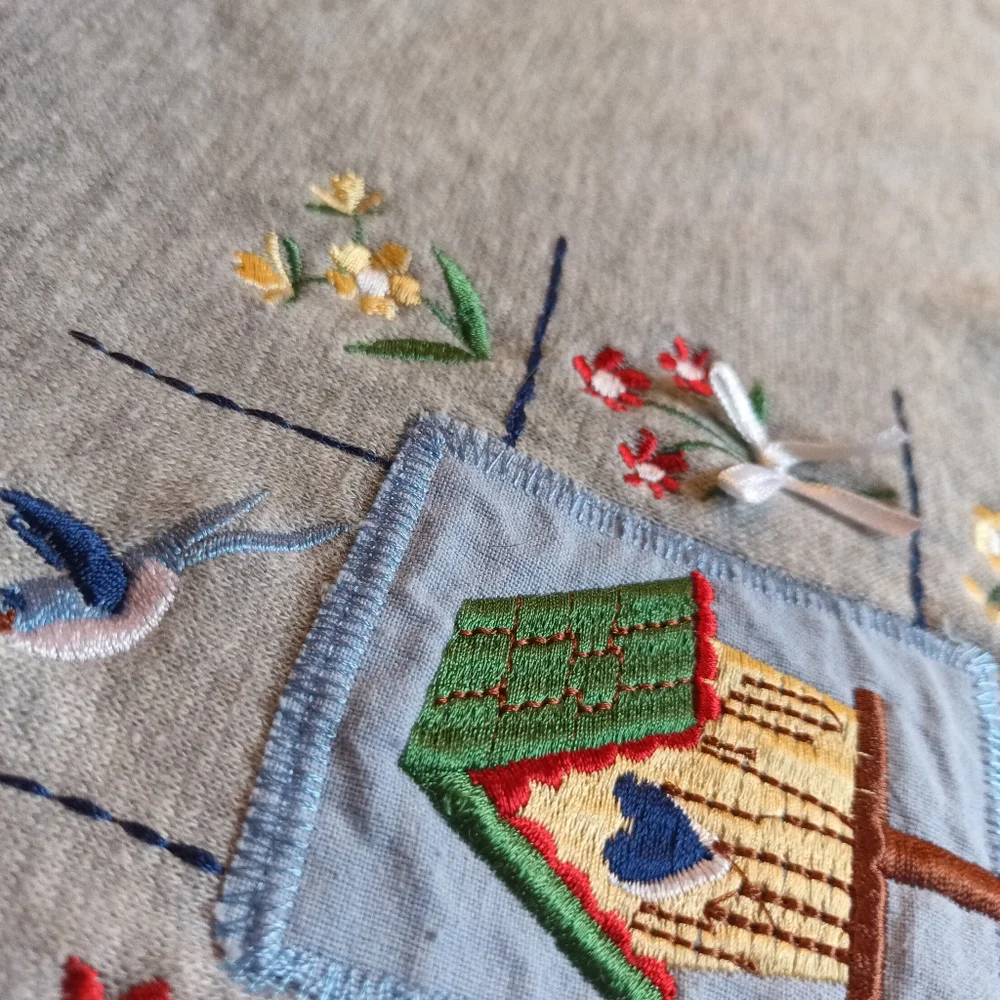 Vintage Grandma Embroidered Sweater - Picture 5 of 7